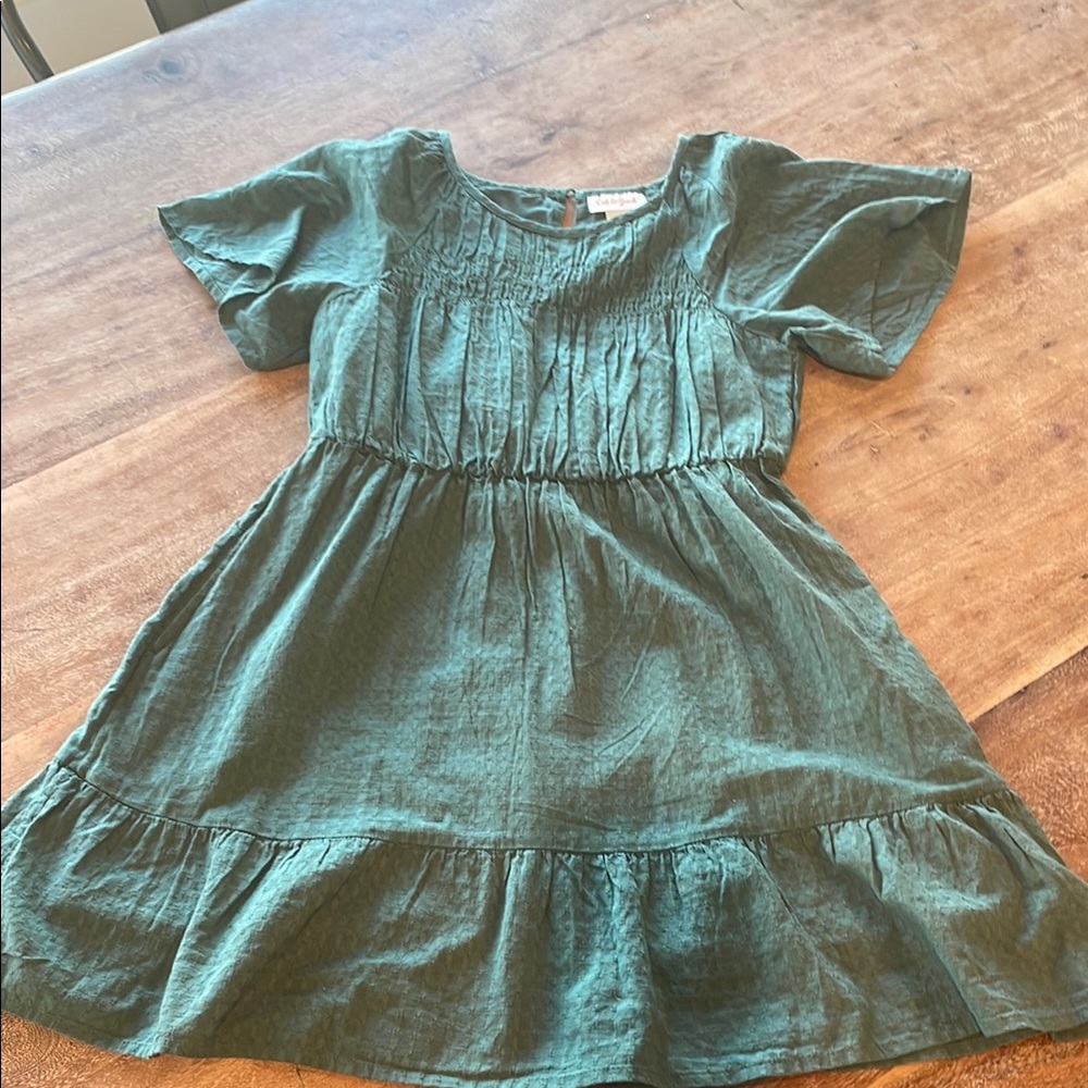 Green Kids Dress